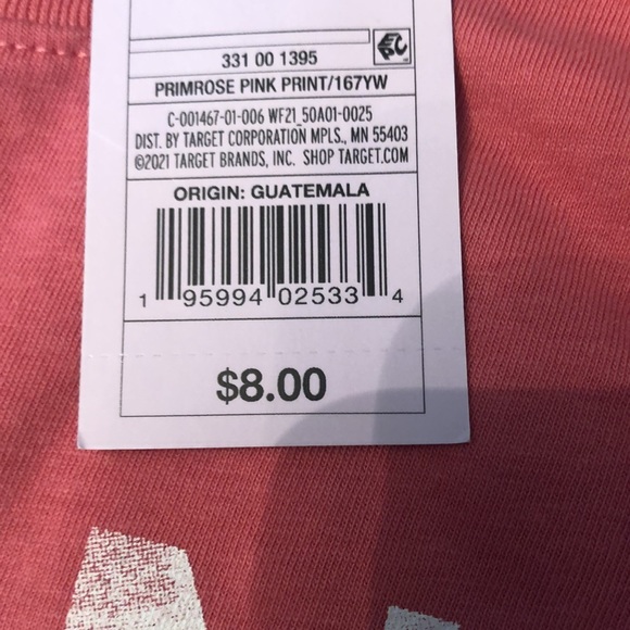 Wild Fable Pink short sleeve crop top - Picture 4 of 4